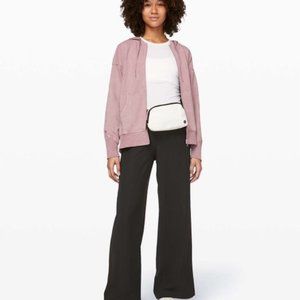 LULULEMON Washed Vintage Mauve Zip Hoodie Size 10